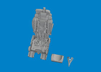 1/72 Eduard MiG-21 seat w/ integral belts 3D 672418