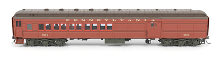 HO Broadway Ltd PB70 Coach-Baggage Combine PRR 5047 1930's Paint 8981 - MPM Hobbies