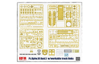 1/35 Ryefield Models Pz.Kpfw.III Ausf.J w/Workable Track Links 5070