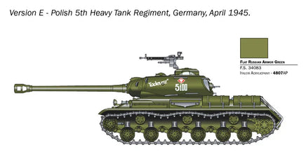1/56 Italeri JS2 Stalin 25764