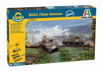 1/72 Italeri Sherman M4 - Fast Assembly 7518