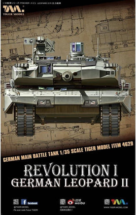 1/35 Tiger Model German Main Battle Tank Leopard II Revolution I 4629