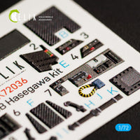 1/72 Kelik F-35B Interior 3D Decals for Hasegawa Kit K72036