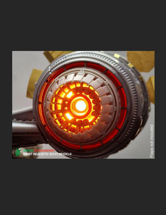 1/72 Green Strawberry Razor crest - engines (AMT) B18322