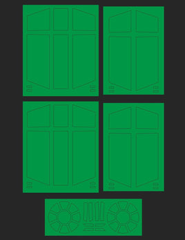 Green Strawberry Tie Advanced X1 Paint Mask AM008