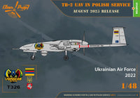 1/48 Clear Prop TB.2 UAV in Polish Service 4812