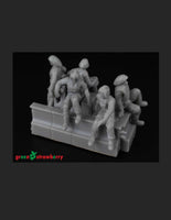 Green Strawberry Combo Pack Hangar Transporter with Crew FP07