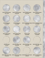Whitman H.E. Harris Coin Folder - National Park Quarters Collection #2: 2016-2021 2881