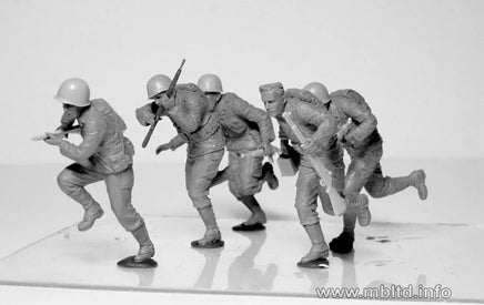 1/35 Master Box Move, Move, Move!!! U.S. Soldiers 35130