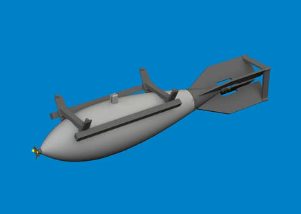 1/48 Eduard A6M5/7 500kg bomb PRINT Brassin for EDUARD kit 6481093