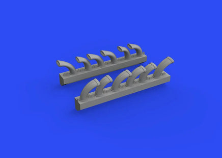 1/72 Eduard Fw 190D exhaust stacks PRINT for IBG 672286
