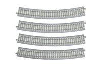 HO Kato 730mm (28 3/4″) Radius 22.5' CT Easement Track Left + Right 2-242