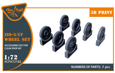 1/72 Clear Prop ZIS-5 Wheel Set A72182