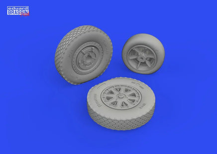 1/72 Eduard P-39Q wheels PRINT for ARMA HOBBY 672303
