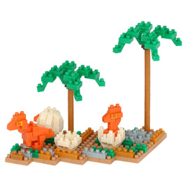 Nanoblock Hatching Tyrannosaurus Dinosaurs 22383