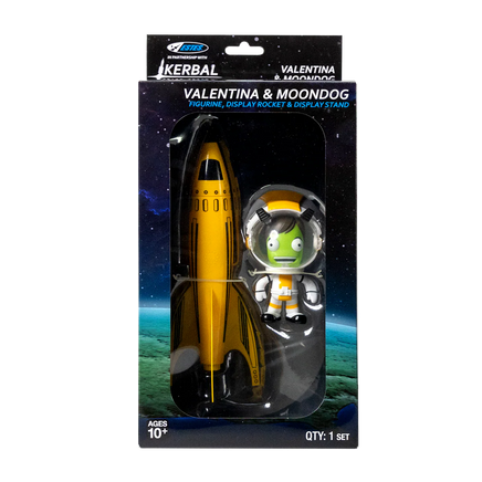 Estes Kerbal Val & Moondog Desktop Display 000500
