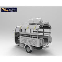 1/35 Gecko Models Saigon Shuttle Motor-Tricycle w/The Driver & Passengers 35GM0111