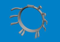 1/48 Eduard A6M5 exhausts 3D 6481118