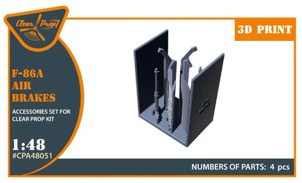 1/48 Clear Prop F-86A Air Brakes (CP) 48051