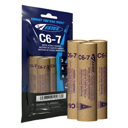 Estes Rockets C6-7 Engines 010038