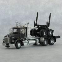 N Trainworx Black Kenworth T800 Log Truck 48081