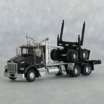N Trainworx Black Kenworth T800 Log Truck 48081