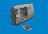 1/48 Eduard P-40N radio compartment PRINT 6481133