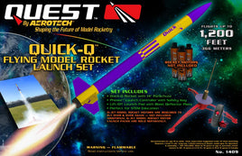 Quest Quick-Q Flying Model Rocket Launch Set - Q1409