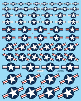 1/48 Fundekals STARS & BARS 1947 (MODERN) 48014