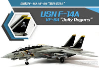 1/144 Academy USN F-14A VF-84 "Jolly Rogers" 12626