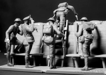 1/35 Master Box British Infantry Before the Attack 35114