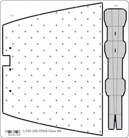 1/350 Pontos Model USS BB-63 Missouri 1991 Detail Up Set 35009F1