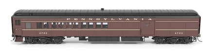 HO Broadway Ltd PB70 Coach-Baggage Combine PRR 5120 Late-1940's Paint 8983 - MPM Hobbies