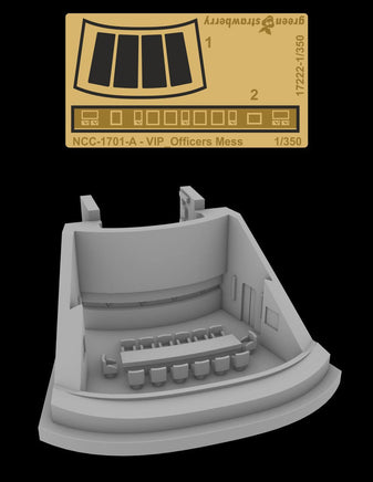 1/350 Green Strawberry USS Enterprise NCC-1701-A - VIP Officers Mess Upgrade Set 17222