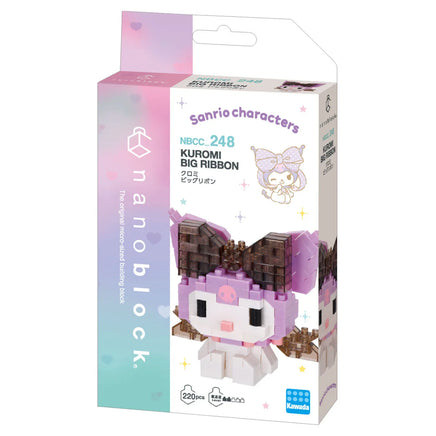 Nanoblock Kuromi Big Ribbon 23427