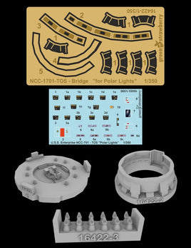 1/350 Green Strawberry NCC-1701-TOS - Bridge Upgrade Set 16422
