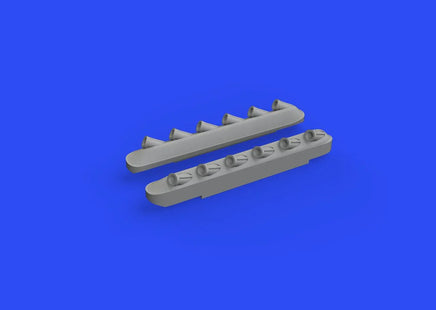 1/72 Eduard P-51B/C exhausts stacks w/fairing PRINT for ARMA HOBBY 672280