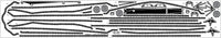 1/350 Pontos Model IJN Yamato (New Tool) Detail Up Set 35003F1