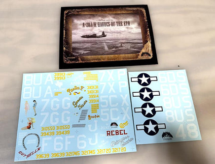 1/32 Zotz Decals A-20J A-20K Havoc in the ETO Set 32087