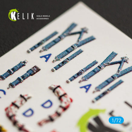 1/72 Kelik OV-10A Bronco interior 3D decals for ICM kit K72042