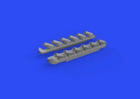 1/72 Eduard P-51B/C exhausts stacks PRINT for ARMA HOBBY 672279