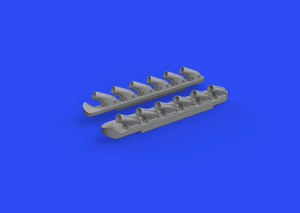 1/72 Eduard P-51B/C exhausts stacks PRINT for ARMA HOBBY 672279