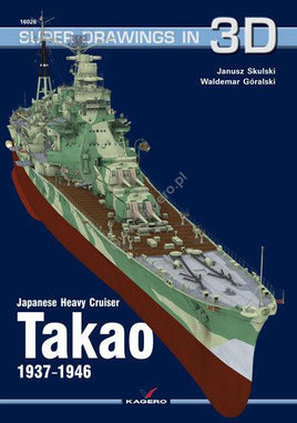 Kagero Publishing Japanese Heavy Cruiser Takao 1937-1946 16026