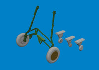 1/48 Eduard F4F-4 w/ late wheels LooKplus Brassin for ACADEMY kit 644304