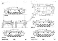 Kagero Publishing Sturmgeschütz III A, B, F, F L43, F/8, G 07097