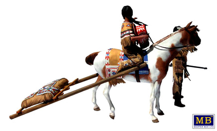 1/35 Master Box "On the Great Plains" Indian Wars Series 35189