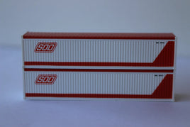 N JTC Model 40' Canvas/Open Top Container SOOLIN