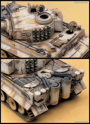 1/35 Academy Tiger-I WWII Tank "Early-Exterior Model" 13264