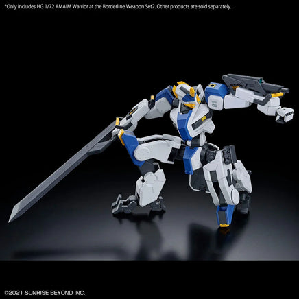 1/72 Bandai HG Kyokai Senki Amaim Warrior at the Borderline Weapon Set 2 2654294