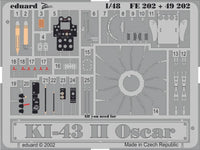 1/48 Eduard Ki-43 II Oscar for HASEGAWA FE202